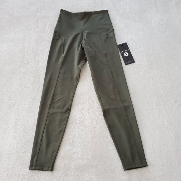 Glyder 7/8 Sport Legging Moss XS - Picture 3 of 10